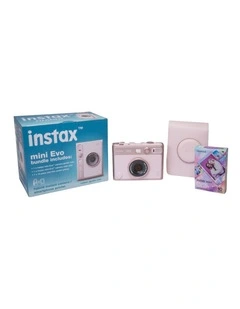 Instax Mini Evo Bundle in Gentle Rose, 85383