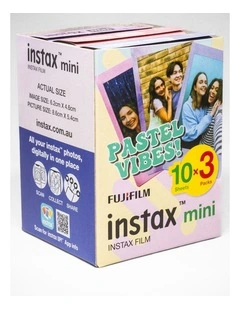Instax Mini Film 30pack in Pastel Vibes 85456