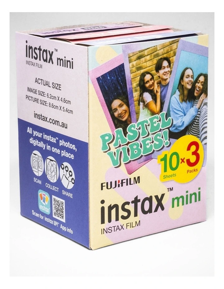 Instax Mini Film 30pack in Pastel Vibes 85456 image 1