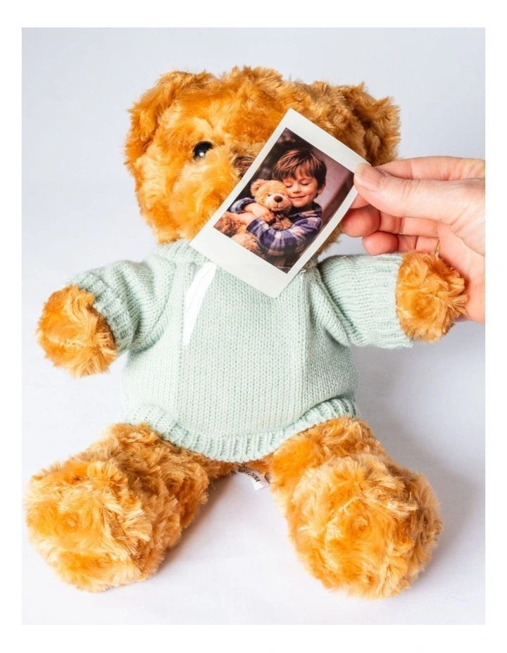 Instax Cheki Bear With Photo in Brown 87572 image 3