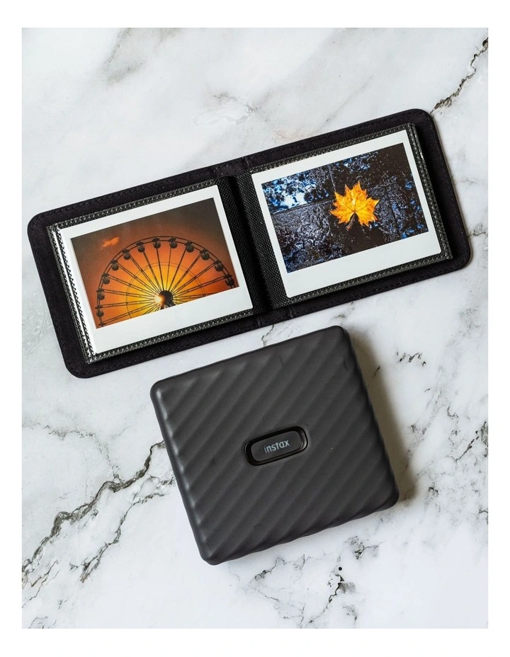 Instax Wide Photo Album (20 Photos) 87127 in Black image 5