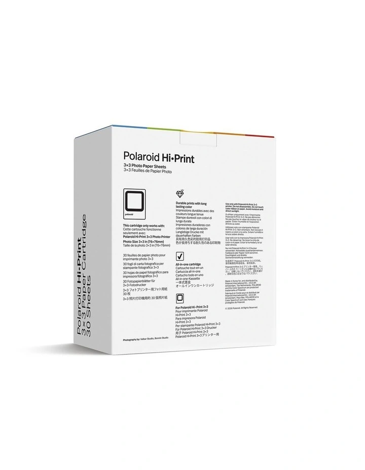 Hi Print 3x3 Paper Pocket Photo Printer 172536 image 4