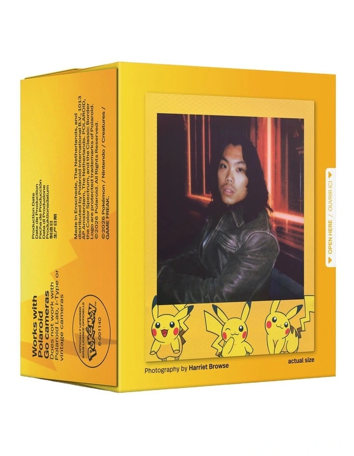 Go Color Film Pokemon Pikachu Frame Double pack in Yellow 6657 image 3