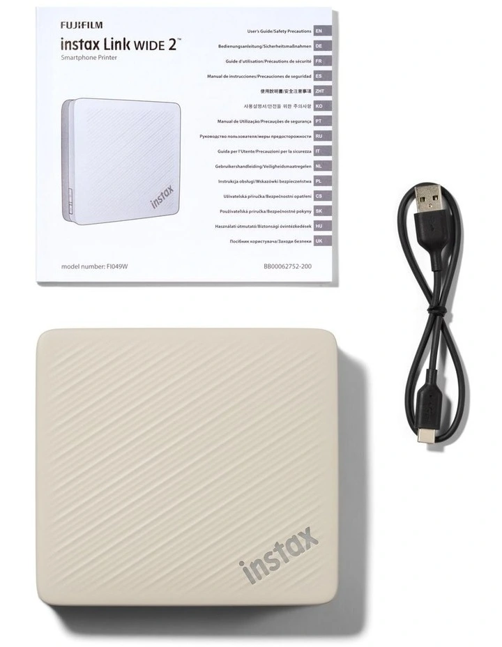 Instax Link Wide 2 in Duo Beige, 87563 image 3