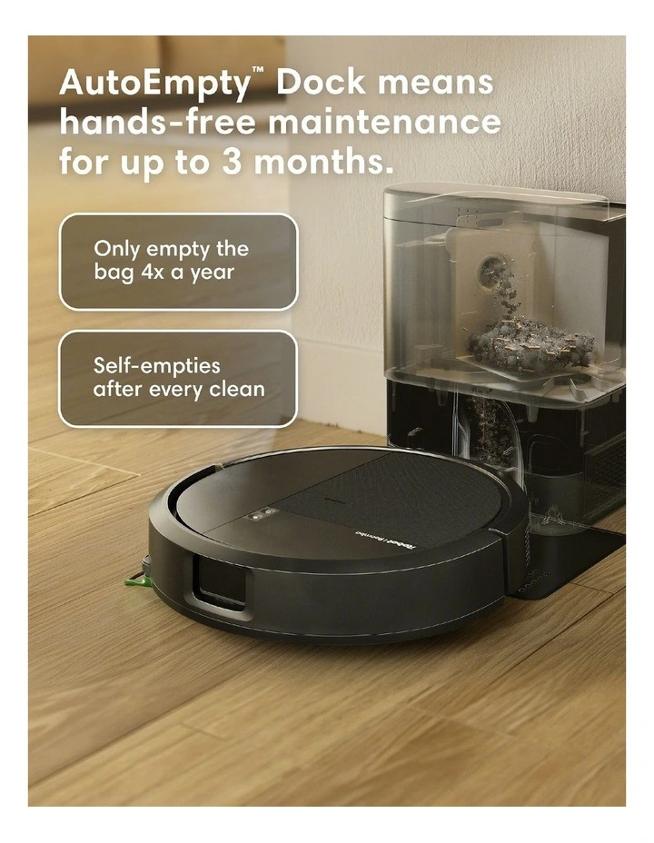 Roomba 115 Combo AutoEmpty Dock + Robot Vacuum And Mop Y455000 image 3