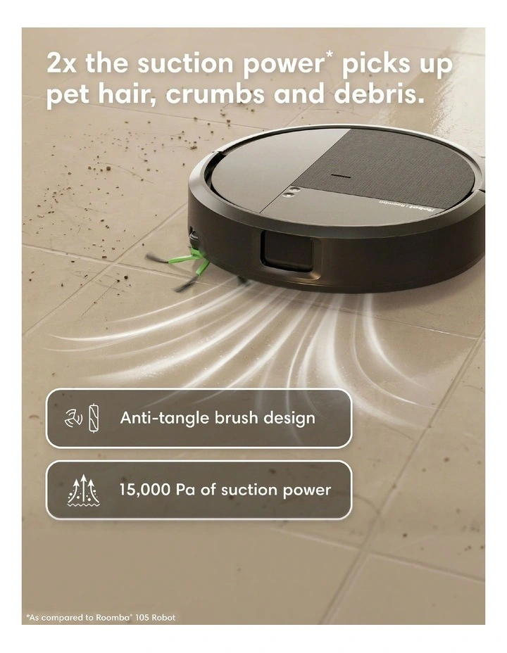 Roomba 115 Combo AutoEmpty Dock + Robot Vacuum And Mop Y455000 image 6