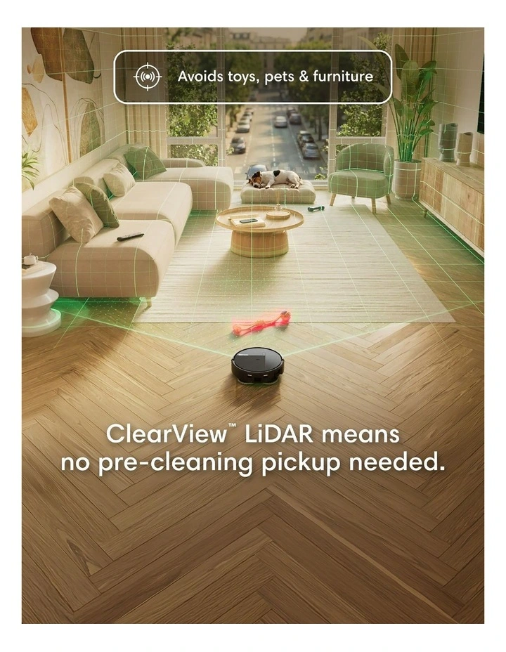 Roomba Plus 415 Combo Robot Vacuum & Mop AutoWash Dock in Black, G285000 image 4