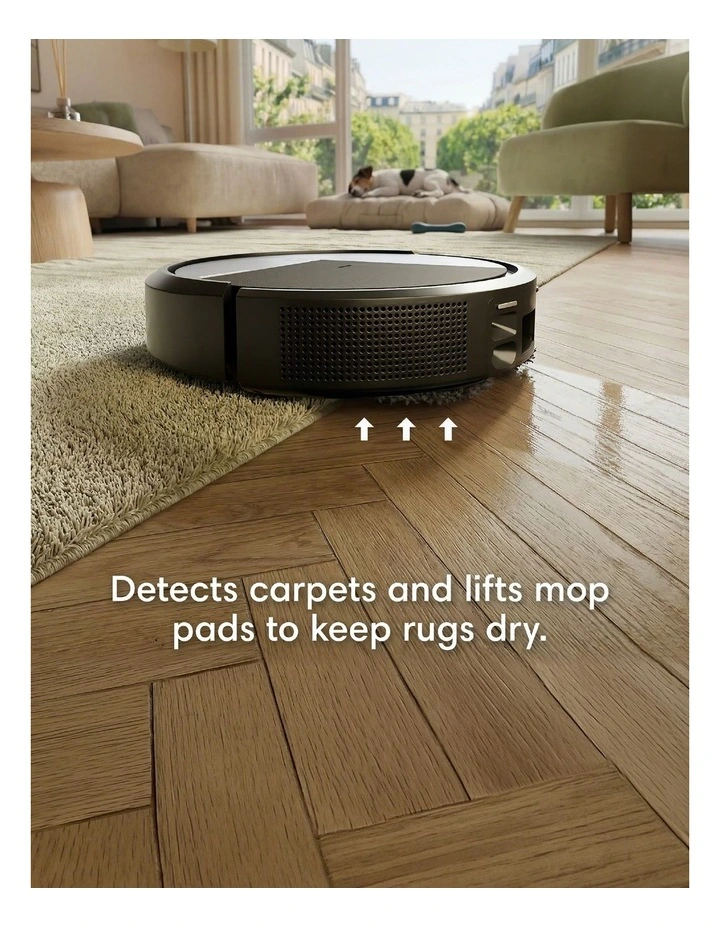 Roomba Plus 415 Combo Robot Vacuum & Mop AutoWash Dock in Black, G285000 image 5