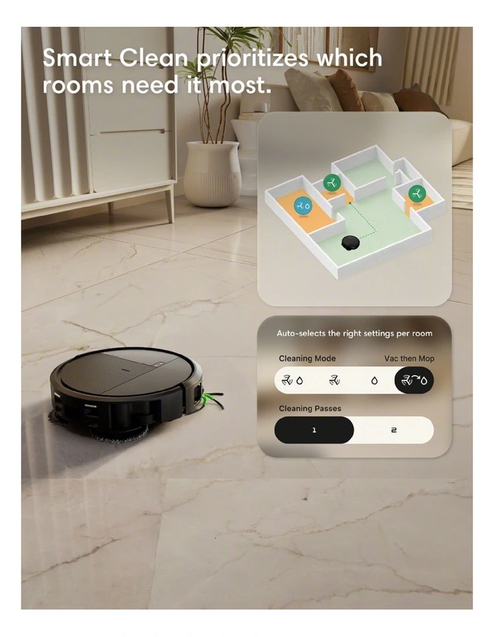 Roomba Plus 575 Combo Robot Vacuum & Mop   AutoWash Dock in Black, R285000 image 6