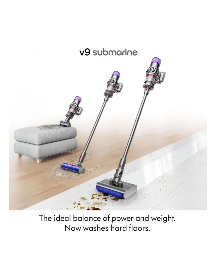 V9 Submarine Wet And Dry Vacuum in Silver image 2