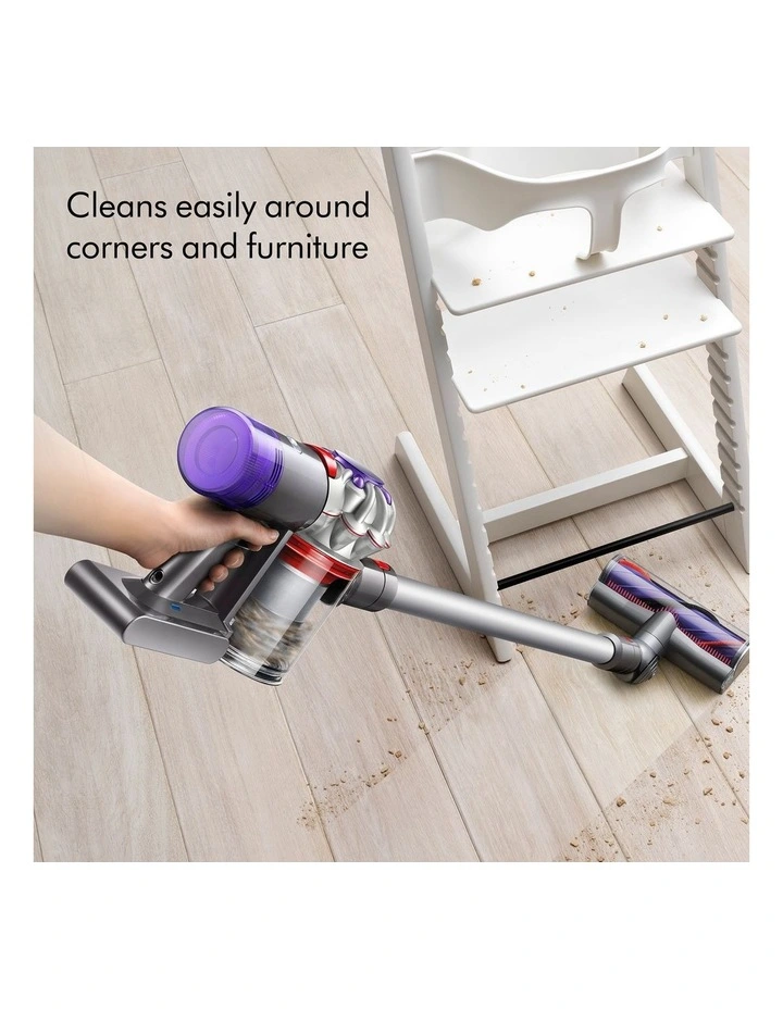 V8 Advanced + Car Cleaning Kit Cordless Vacuum in Silver image 5
