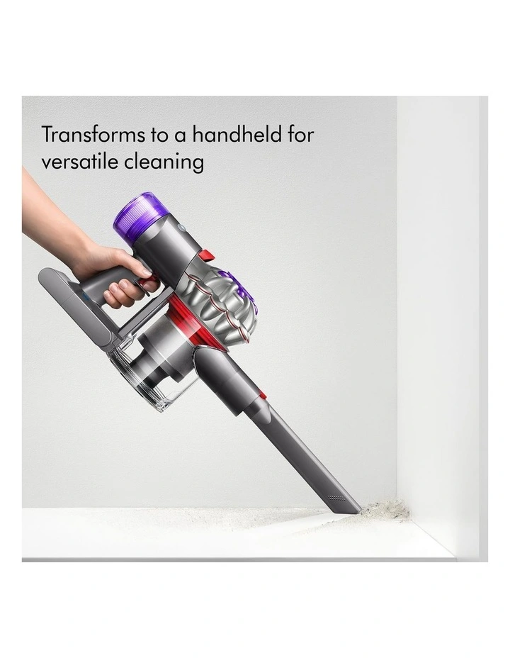 V8 Advanced + Car Cleaning Kit Cordless Vacuum in Silver image 6