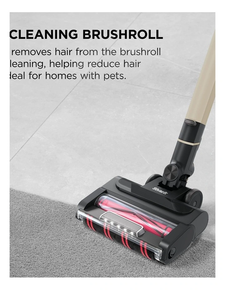 Shark Stratos Cordless Pet Pro Vacuum with Clean Sense IQ in Brass IZ402ANZ image 3