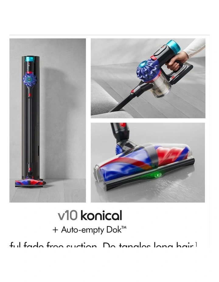 Dyson V10 Konical Auto-empty Dok cordless vacuum image 2