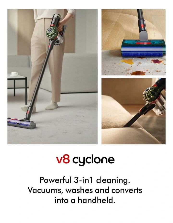 Dyson V8 Cyclone   Wash Head Cordless Vacuum image 2