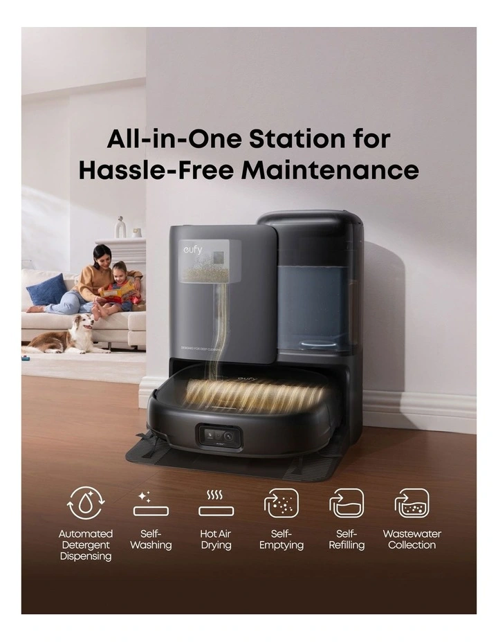 Robot Vacuum Omni E25 T2353T11 in Black image 2