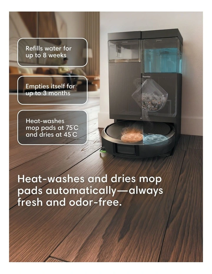 Roomba Plus 515 Combo Robot Vacuum & Mop   AutoWash Dock N285000 image 3