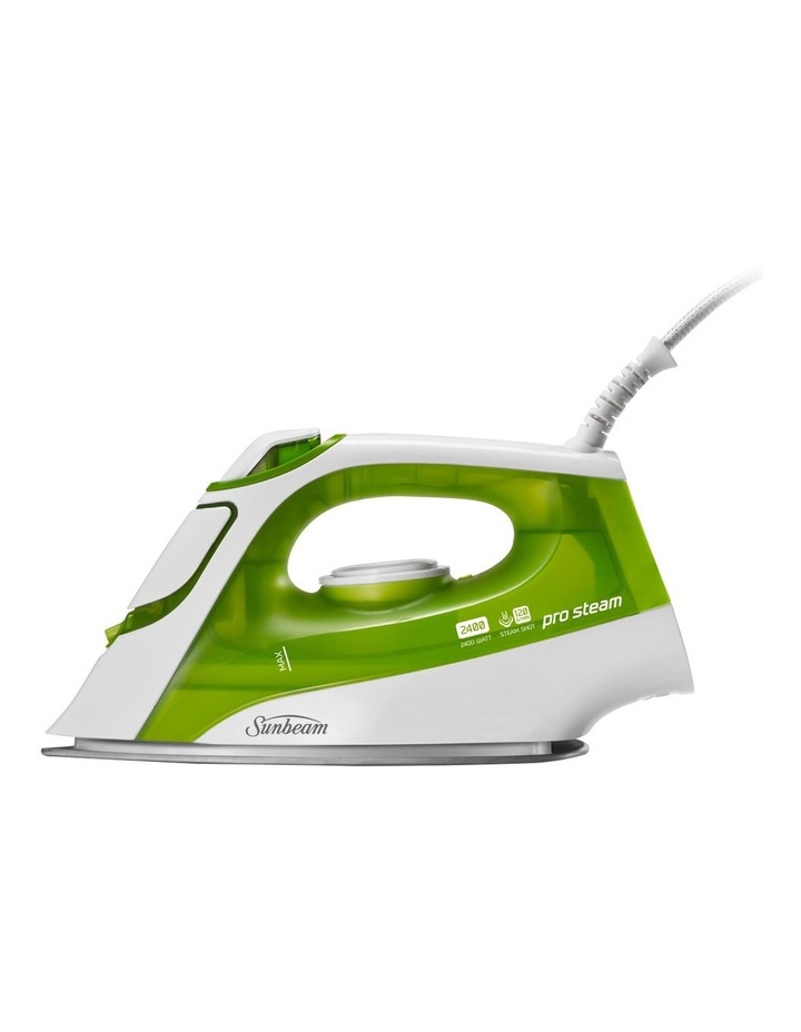 Pro Steam Glide White/Green Iron SR4110