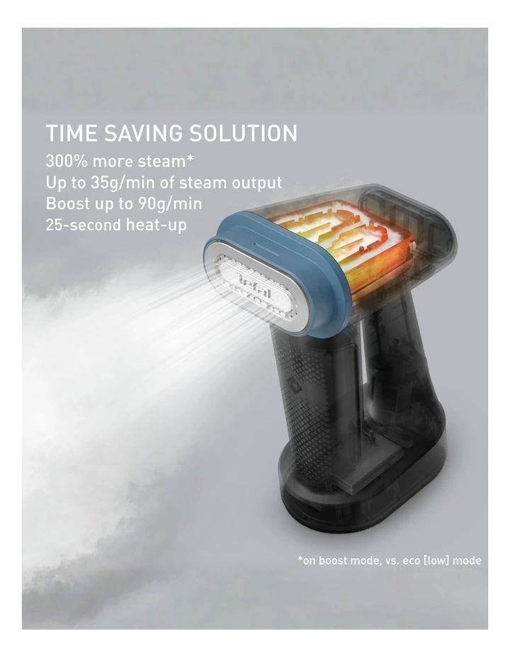 Pure Force 3 In1 Handheld DT8755 Garment Steamer in Blue image 3