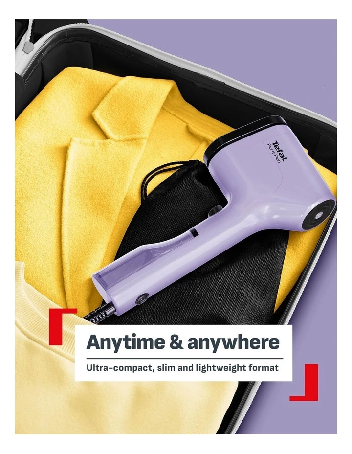 Pure Pop Handheld Garment Steamer in Lavender DT2027 image 4