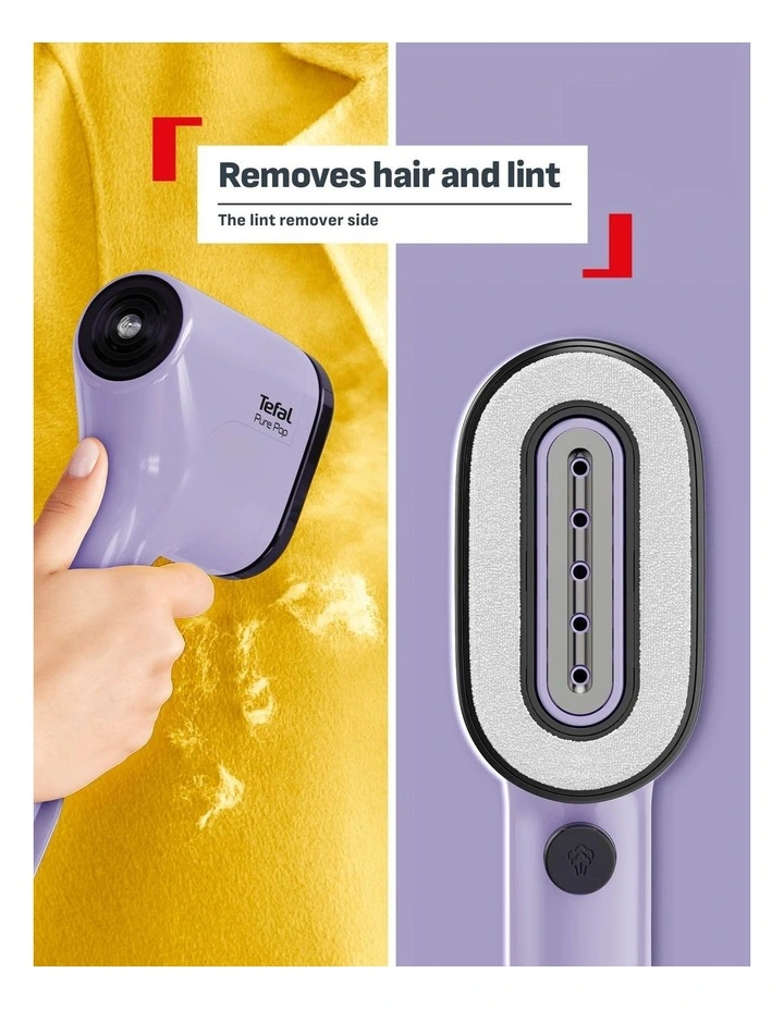 Pure Pop Handheld Garment Steamer in Lavender DT2027 image 7