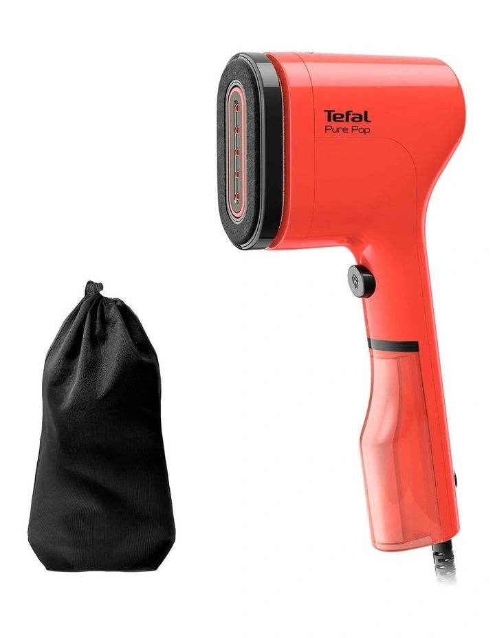 Pure Pop Handheld Garment Steamer in Red DT2028 image 3