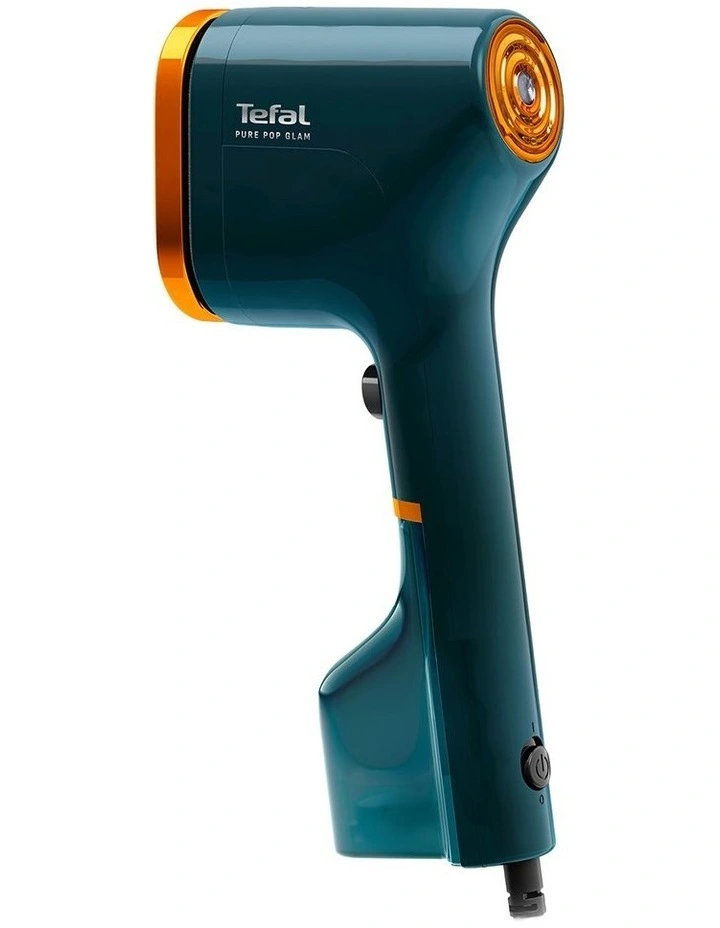 Pure Pop Handheld Garment Steamer in Teal/Gold DT2050 image 1
