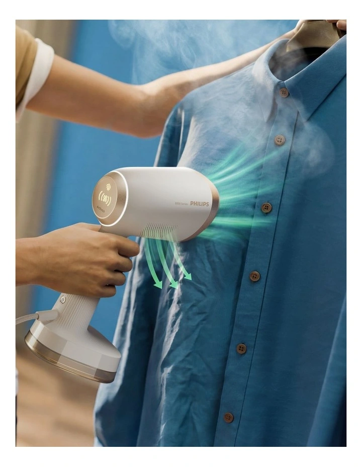 AirStretch Handheld Steamer in Silk White STH8020/10 image 3