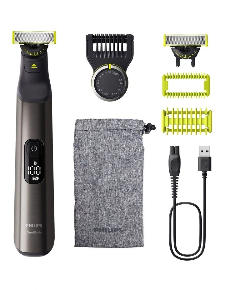 OneBlade Face + Body Pro 2 QP6552/15 Blades 20 Settings in Grey image 1