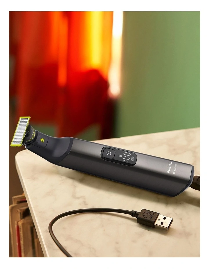 OneBlade Face + Body Pro 2 QP6552/15 Blades 20 Settings in Grey image 3