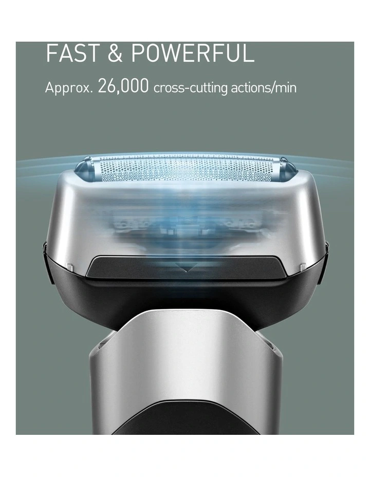Series 500 3 Blade Shaver in Black image 3