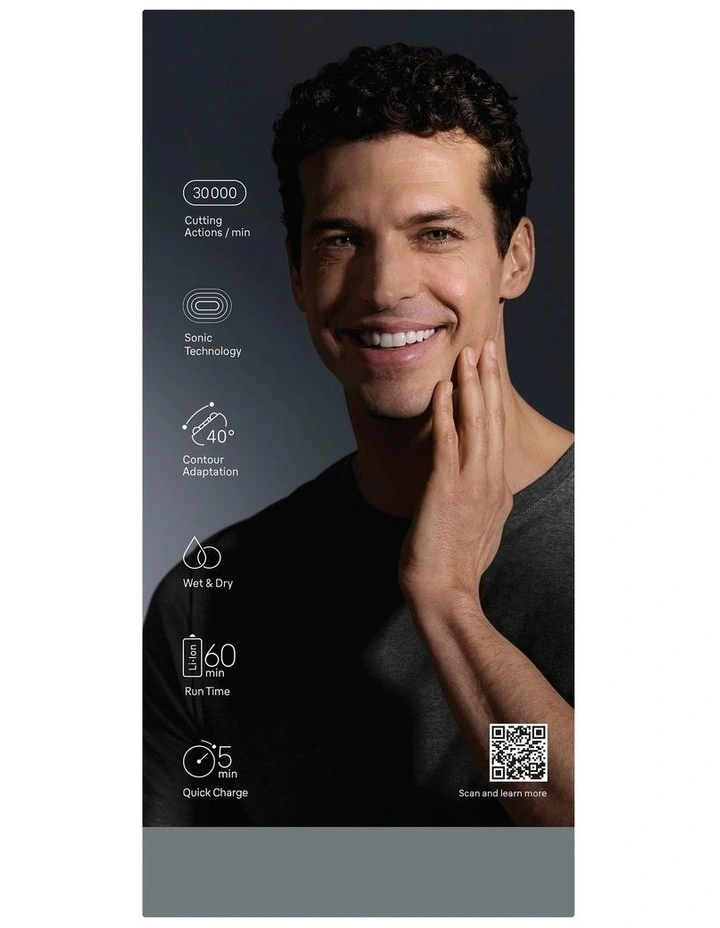 Series 8 Electric Shaver 8663CC 1 Pack in Grey image 4
