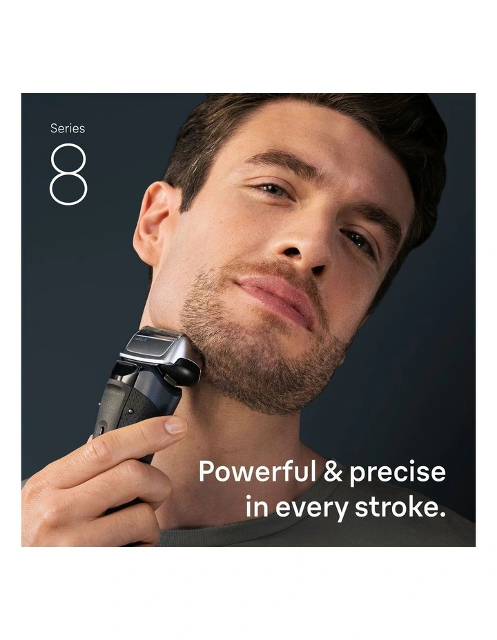 Series 8 Electric Shaver 8663CC 1 Pack in Grey image 5