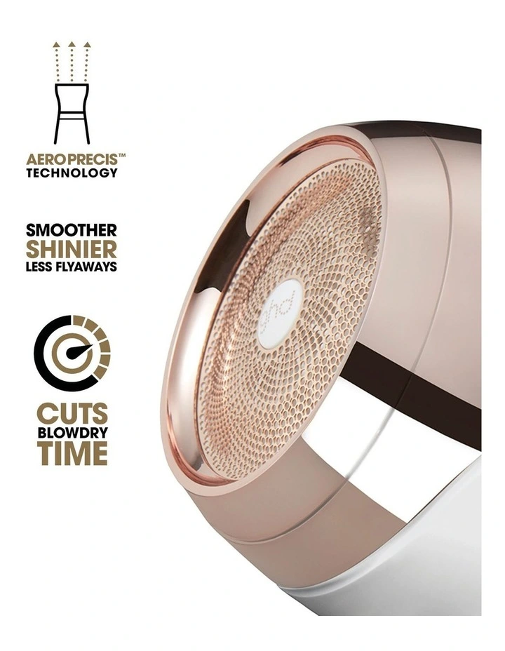 Helios Professional Hair Dryer in White image 4