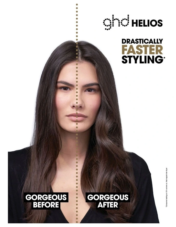 Helios Professional Hair Dryer in Black image 2