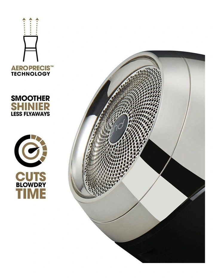 Helios Professional Hair Dryer in Black image 4