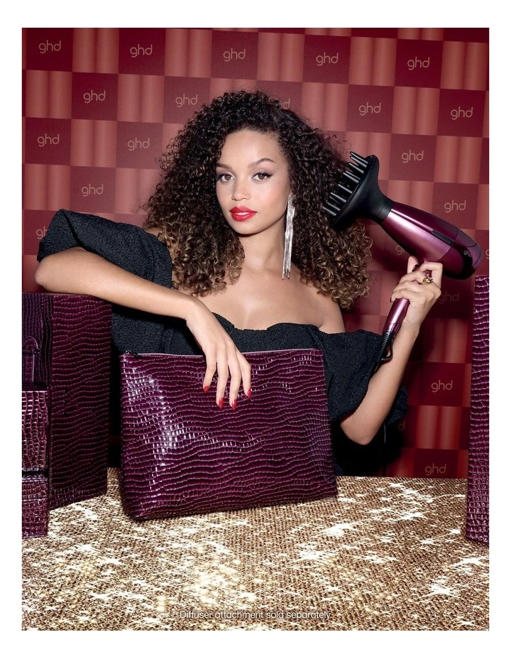 Helios hair dryer in cherry chic image 7