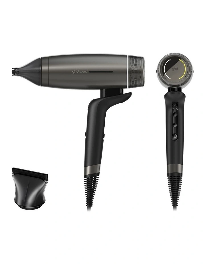Speed Dual Air-Flow Fast Drying Hair Dryer in Titanium Black image 1