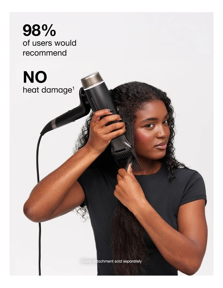 Speed Dual Air-Flow Fast Drying Hair Dryer in Titanium Black image 5