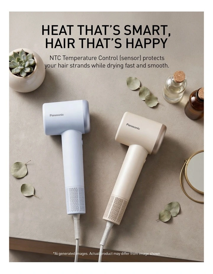 Ionic Hair Dryer EH-NE6M-A541 in Blue image 2