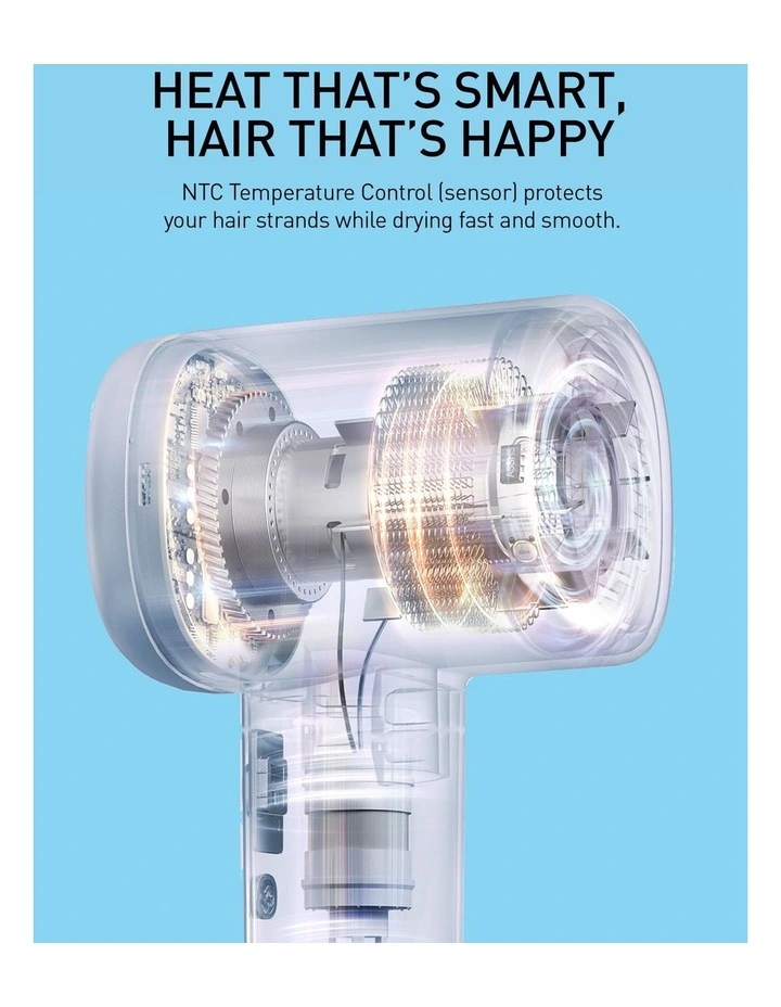 Ionic Hair Dryer EH-NE6M-A541 in Blue image 7