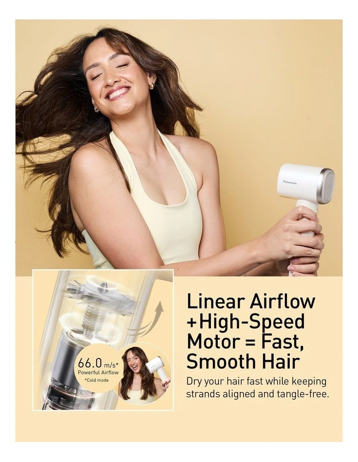 Ionic Hair Dryer EH-NE6M-C541 in Beige image 3