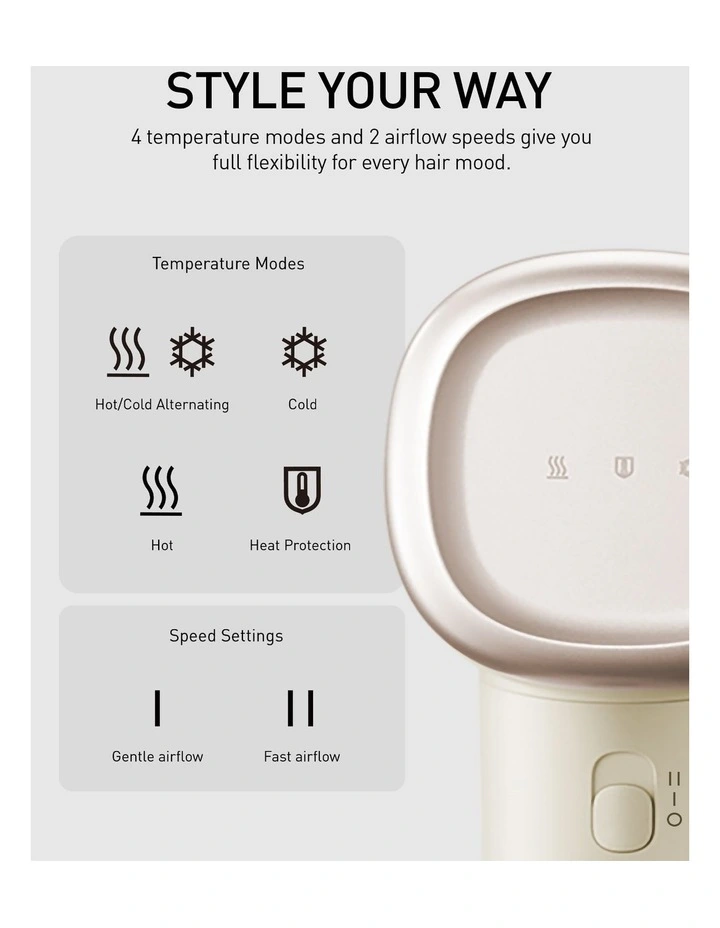 Ionic Hair Dryer EH-NE6M-C541 in Beige image 5