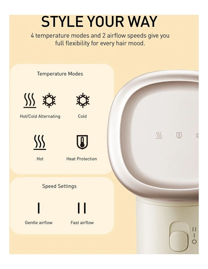 Ionic Hair Dryer EH-NE6M-C541 in Beige image 6