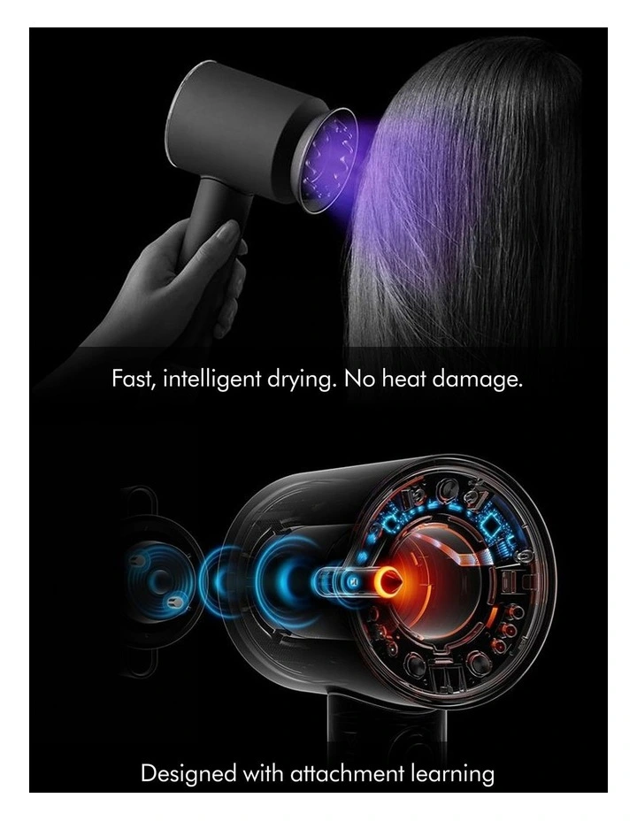 Dyson Supersonic Nural Intelligent hair dryer (Ceramic Apricot / Topaz) image 7