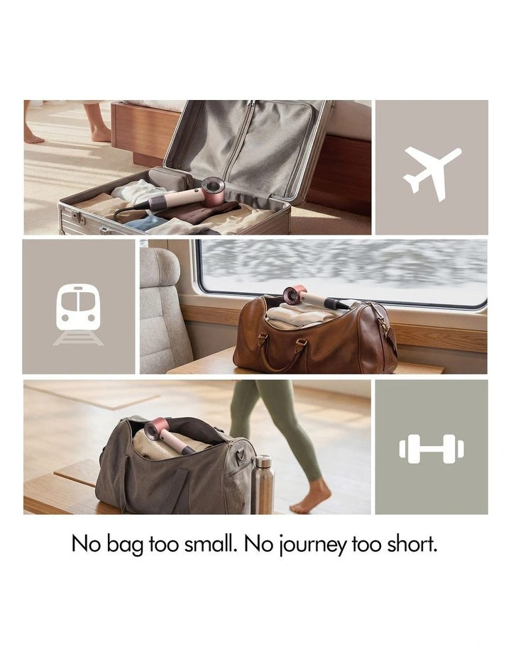 Dyson Supersonic Travel hair dryer (Ceramic Pink / Rose Gold) image 7