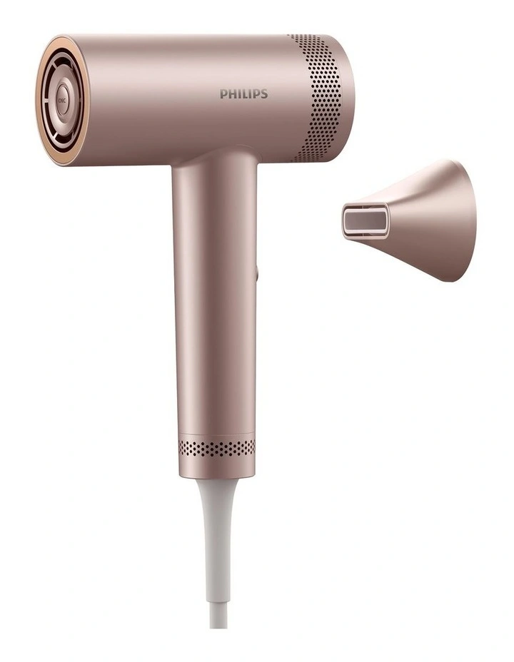 Hair Dryer 8000 with ThermoShield sensor in Champagne, BHD837/00 image 3