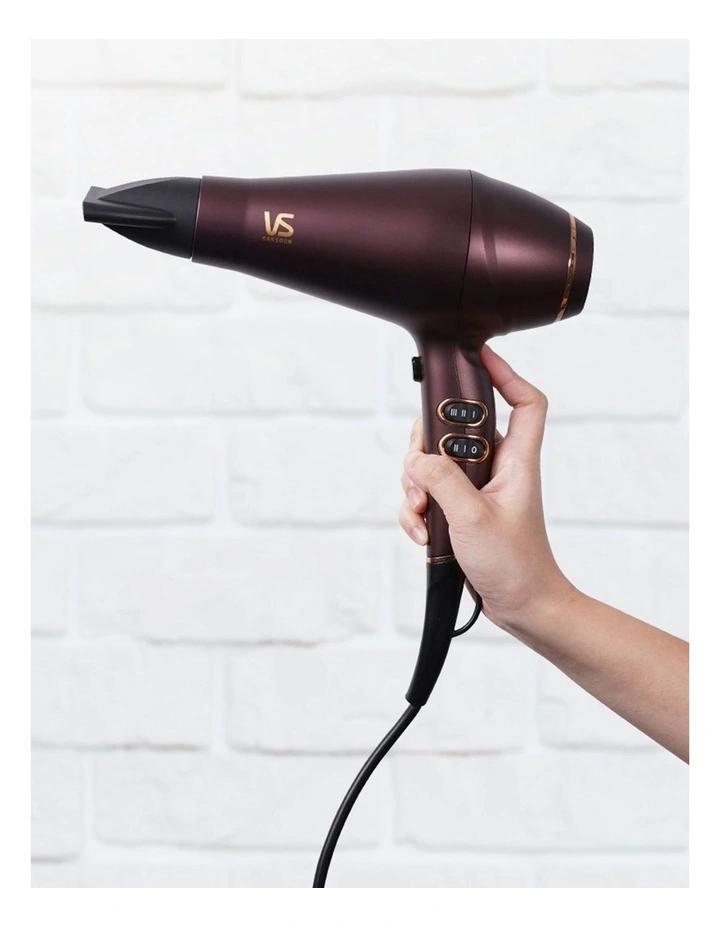 Frizz Defense Salon Hair Dryer in Mahogony VSD6395A image 3