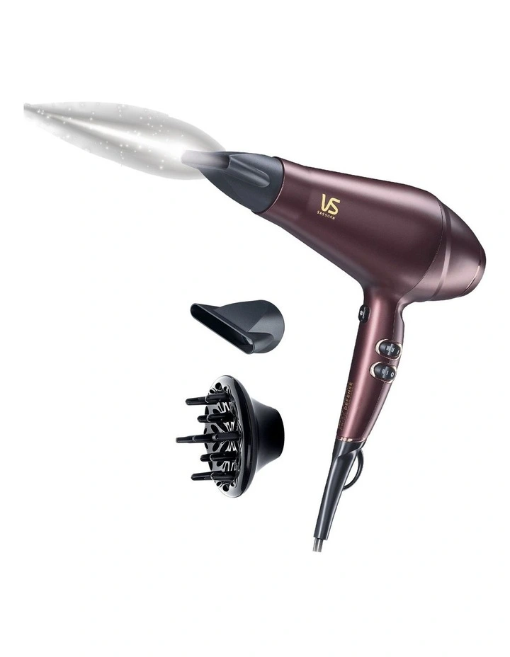 Frizz Defense Salon Hair Dryer in Mahogony VSD6395A image 7