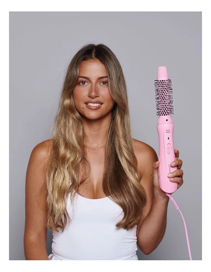 Interchangable Blow Dry Brush in Pink image 2